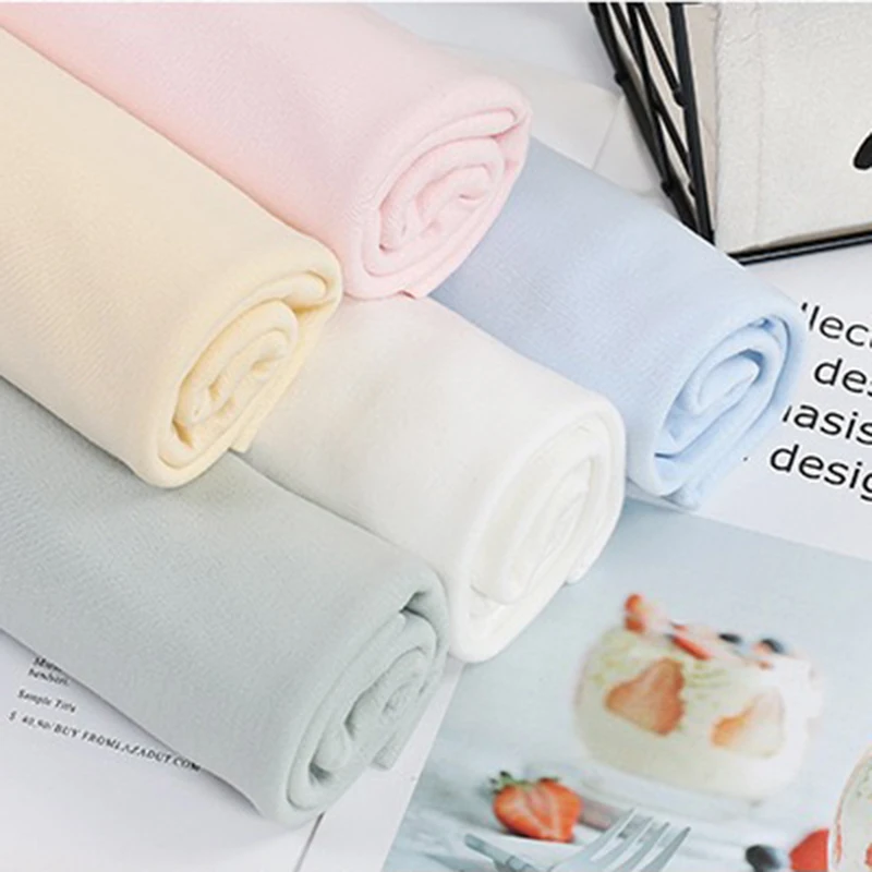 China Knitted Fabric Natural 100% Organic Cotton Fabric Stretch Cotton Jersey Fabric for Baby Clothes