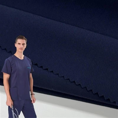 Kain Medis Polyester Rayon 4- yang Elastis