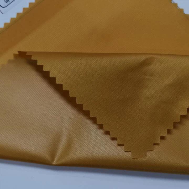 Rip-stop 0.08 Check Polyester Taffeta Fabric