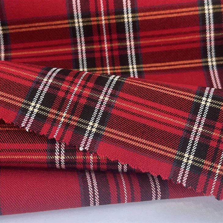 Scottish Plaid Fabric